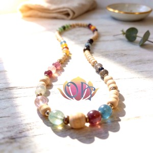 COLAR BOHO HEALING - ARCO ÍRIS